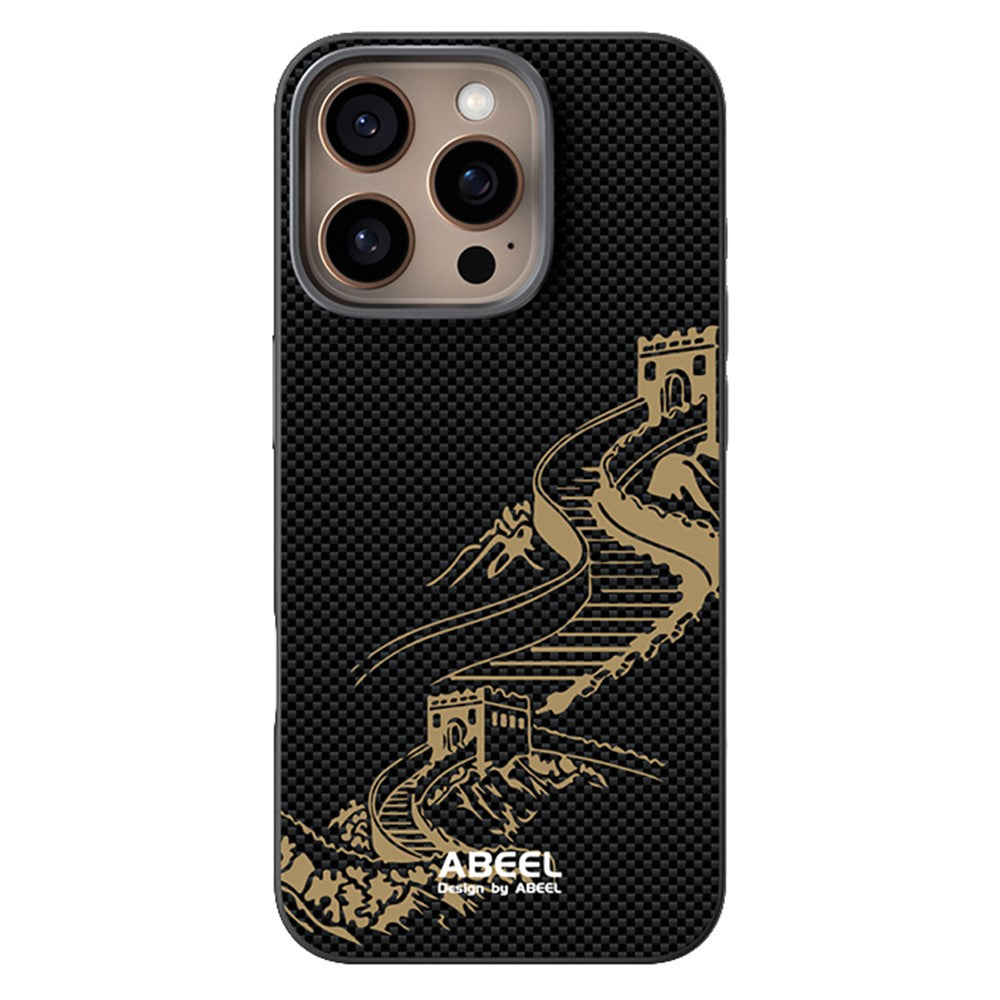 ABEEL For iPhone 16 Pro Max Case Compatible with MagSafe Ultra Slim PC TPU Phone Back Cover