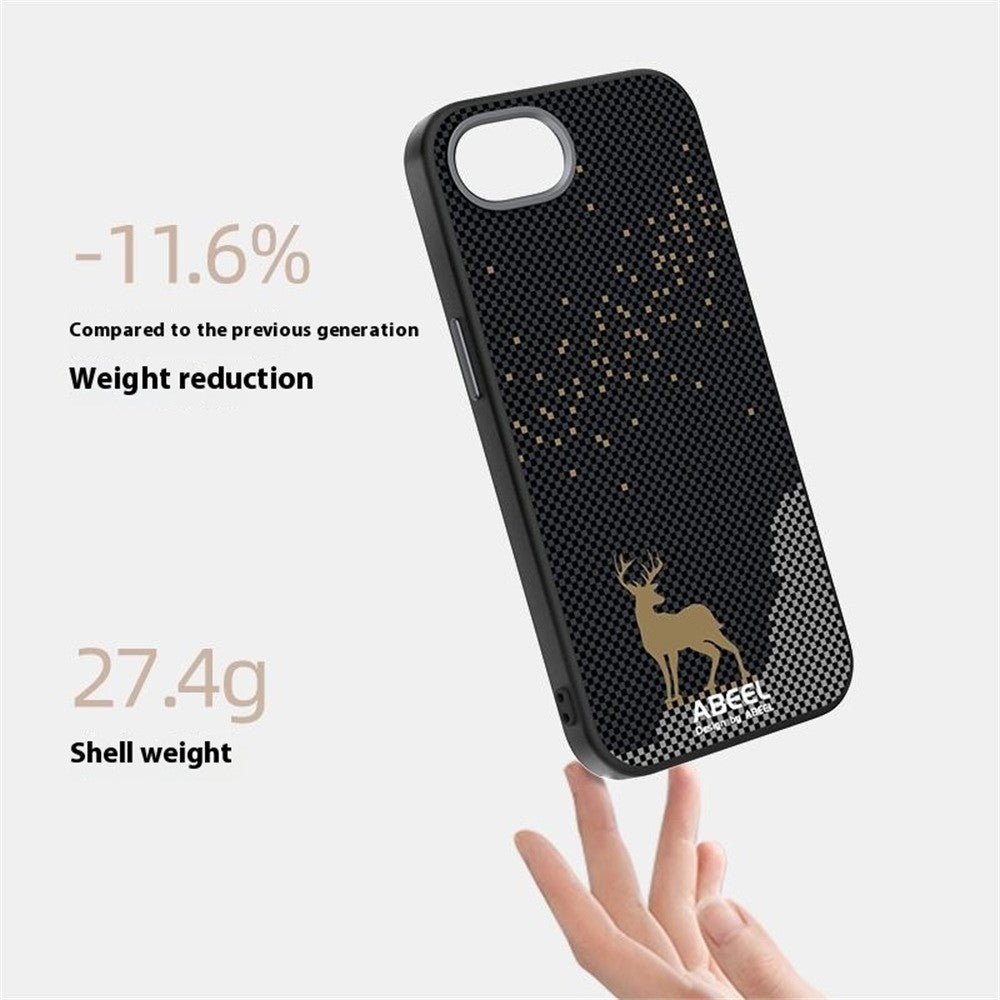ABEEL For iPhone 17e / 16e Case Compatible with MagSafe Ultra Slim PC TPU Phone Back Cover