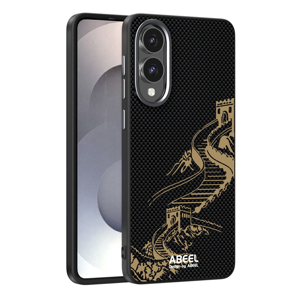 ABEEL For Samsung Galaxy S25 Edge Magnetic Case Ultra Slim PC TPU Phone Back Cover
