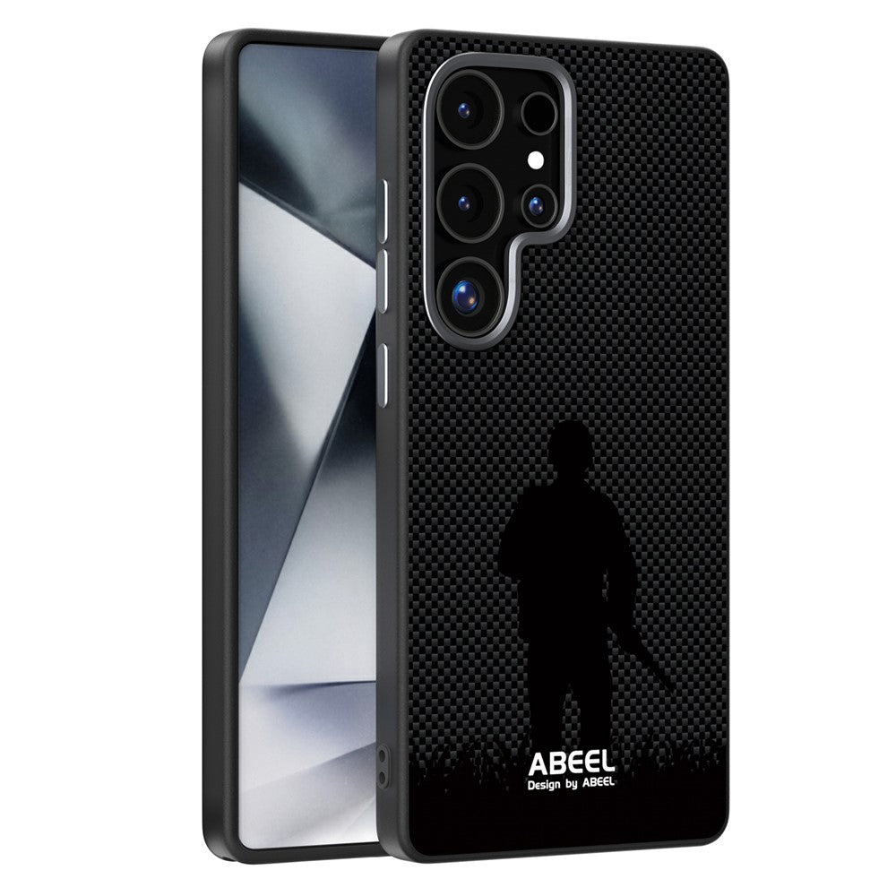 ABEEL För Samsung Galaxy S25 Ultra Magnetiskt Skal Ultratunt PC TPU mobil Baksida