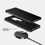 ABEEL For Samsung Galaxy S25 Magnetic Case Ultra Slim PC TPU Phone Back Cover