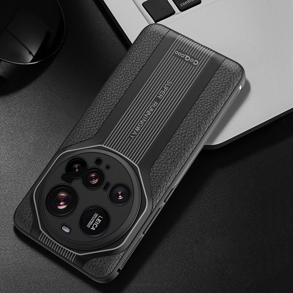 Q.COO Super Running Series 2 för Xiaomi 15 Ultra-skal PU + TPU + akrylbaksida