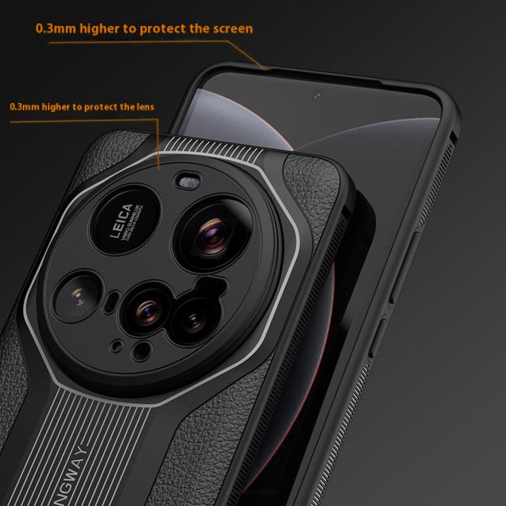 Q.COO Super Running Series 2 för Xiaomi 15 Ultra-skal PU + TPU + akrylbaksida