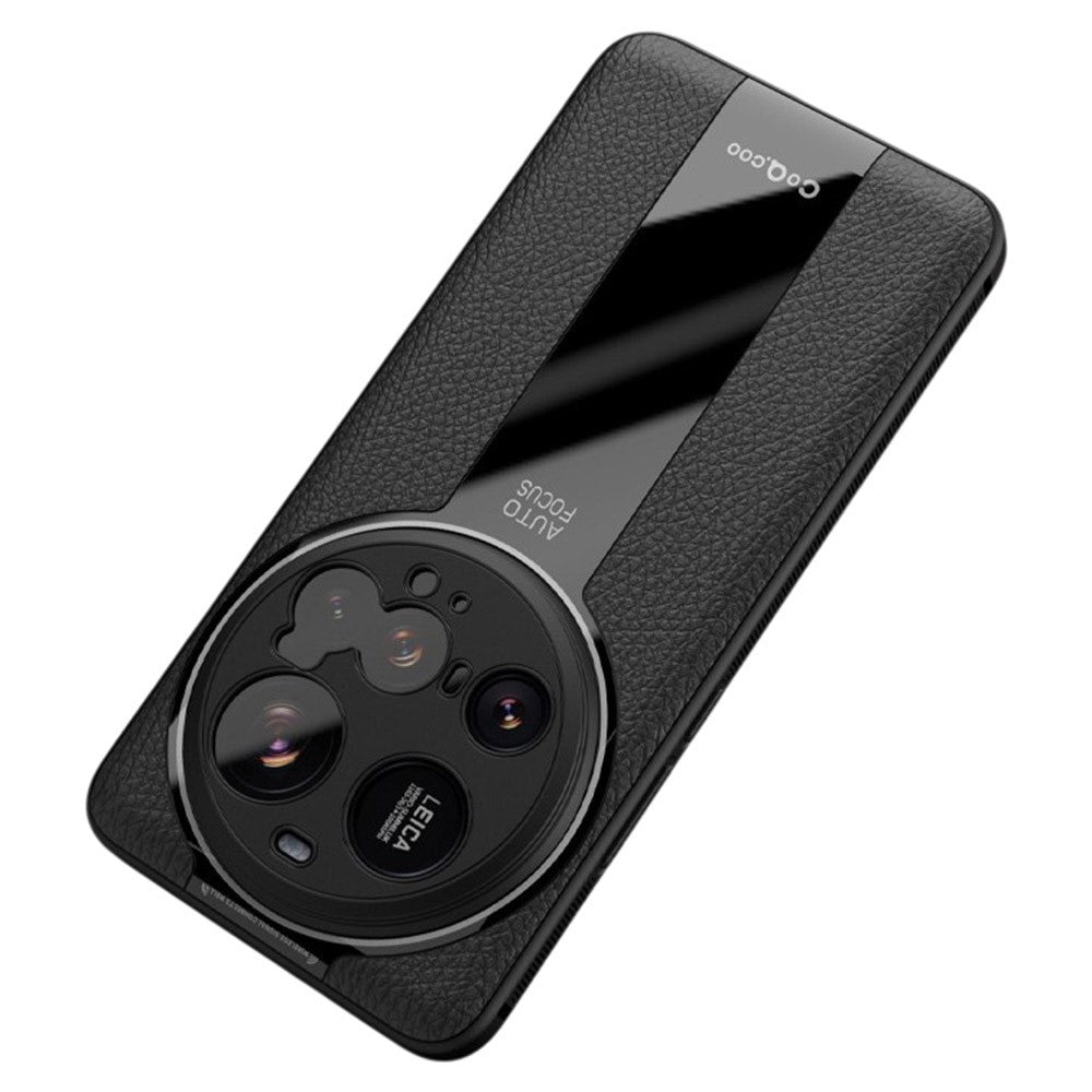 Q.COO For Xiaomi 15 Ultra Case Shockproof PU + TPU + Acrylic Phone Cover