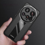 Q.COO For Xiaomi 15 Ultra Case Shockproof PU + TPU + Acrylic Phone Cover