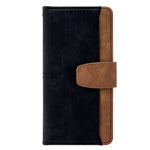 For Xiaomi Poco X7 Pro 5G  /  Redmi Turbo 4 5G Case RFID Blocking Color Splicing PU Leather Wallet Phone Cover