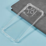 For Xiaomi Redmi Note 14 4G (164.84mm) Phone Case Reinforced Four Corner Anti-Drop Clear TPU Cover