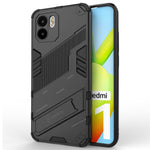 For Xiaomi Redmi A1 4G / A2 4G PC + TPU Hybrid Case Kickstand Drop-proof Phone Back Cover