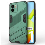For Xiaomi Redmi A1 4G / A2 4G PC + TPU Hybrid Case Kickstand Drop-proof Phone Back Cover