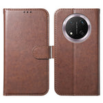 For Honor Magic7 Lite 5G / X9c 5G / X60 Pro 5G Wallet Phone Case with 8 Card Slot Stand PU Leather Folio Flip Cover