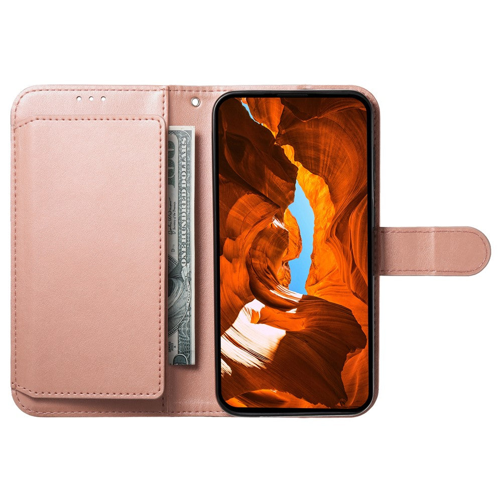 Wallet Phone Case for Xiaomi Redmi Note 14 Pro 5G / Poco X7 5G Stand PU Leather Folio Flip Cover with 8 Card Slot