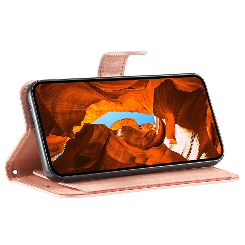Wallet Phone Case for Xiaomi Redmi Note 14 Pro 5G / Poco X7 5G Stand PU Leather Folio Flip Cover with 8 Card Slot