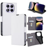 For Xiaomi Redmi Note 14 Pro 4G Case Card Holder PU Leather Phone Cover