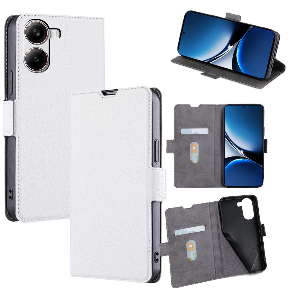 For Xiaomi Poco X7 Pro 5G  /  Redmi Turbo 4 5G Case Card Holder PU Leather Phone Cover