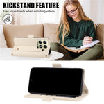 For Xiaomi 14T Leather Case RFID Blocking Shockproof Wallet Phone Cover with Straps