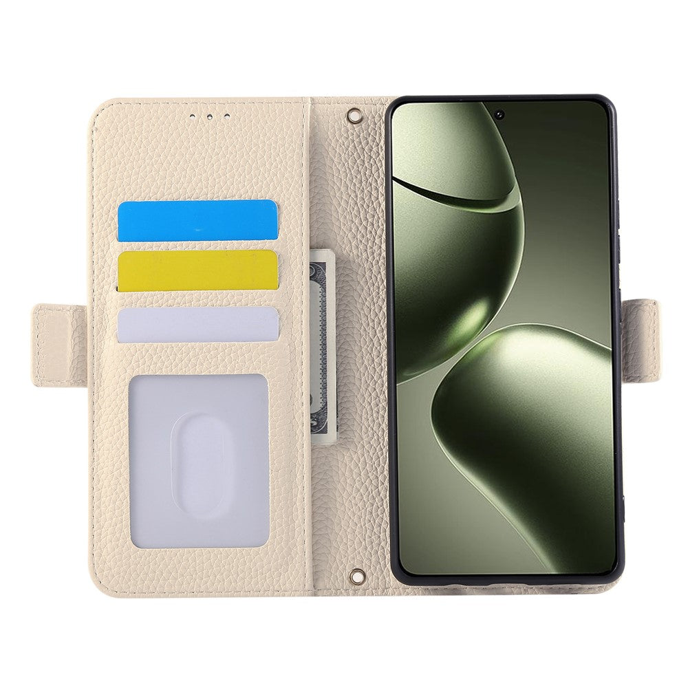 For Xiaomi 14T Leather Case RFID Blocking Shockproof Wallet Phone Cover with Straps
