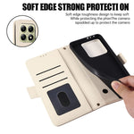 For Xiaomi 14T Leather Case RFID Blocking Shockproof Wallet Phone Cover with Straps
