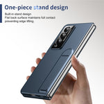 For Samsung Galaxy Z Fold3 5G Case Foldable Kickstand Skin-Touch PC Phone Cover Built In Screen Protector