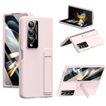For Samsung Galaxy Z Fold3 5G Case Foldable Kickstand Skin-Touch PC Phone Cover Built In Screen Protector