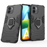 For Xiaomi Redmi A1 4G / A2 4G Phone Case Ring Holder Kickstand Hybrid Hard PC Soft TPU Scratch Resistant Protective Cover