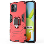 For Xiaomi Redmi A1 4G / A2 4G Phone Case Ring Holder Kickstand Hybrid Hard PC Soft TPU Scratch Resistant Protective Cover