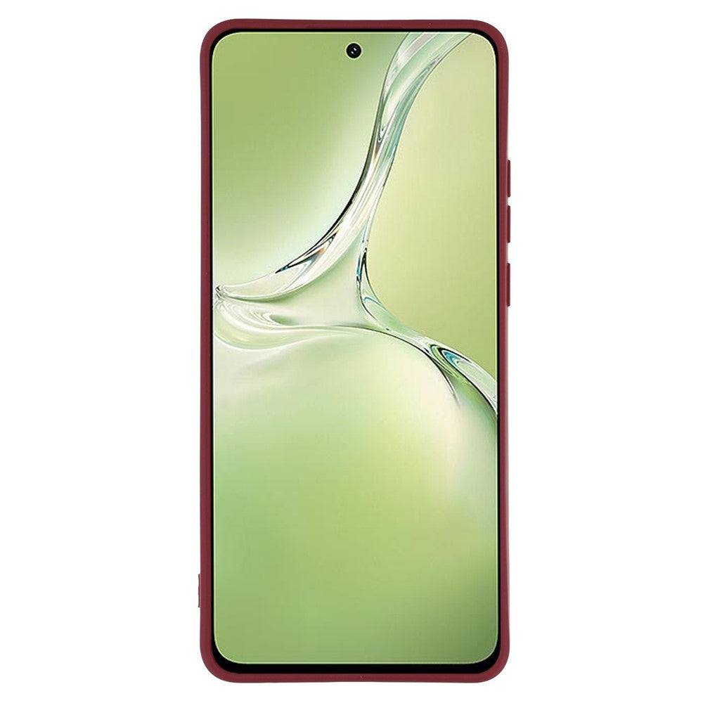 Til OnePlus Nord CE4 Lite 5G / Oppo K12x 5G (Kina) Cover TPU Bagside Blødt Ridsefast For af Fiber Telefoncover
