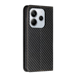 Xiaomi Redmi Note 14 4G (163.25mm) Fodral Läder Flip mobilfodral Stativ Stark Magnetstängning