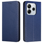 Xiaomi Redmi Note 14 4G (163.25mm) Fodral Läder Flip mobilfodral Stativ Stark Magnetstängning