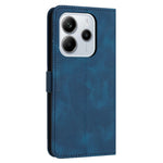 For Xiaomi Redmi Note 14 4G (163.25mm) Case Solid Color Leather Wallet Protective Phone Cover