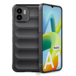 Xiaomi Redmi A1 4G / A2 4G TPU Anti-fingeravtryck Mobilmobil Baksida Fallskydd mobilskal