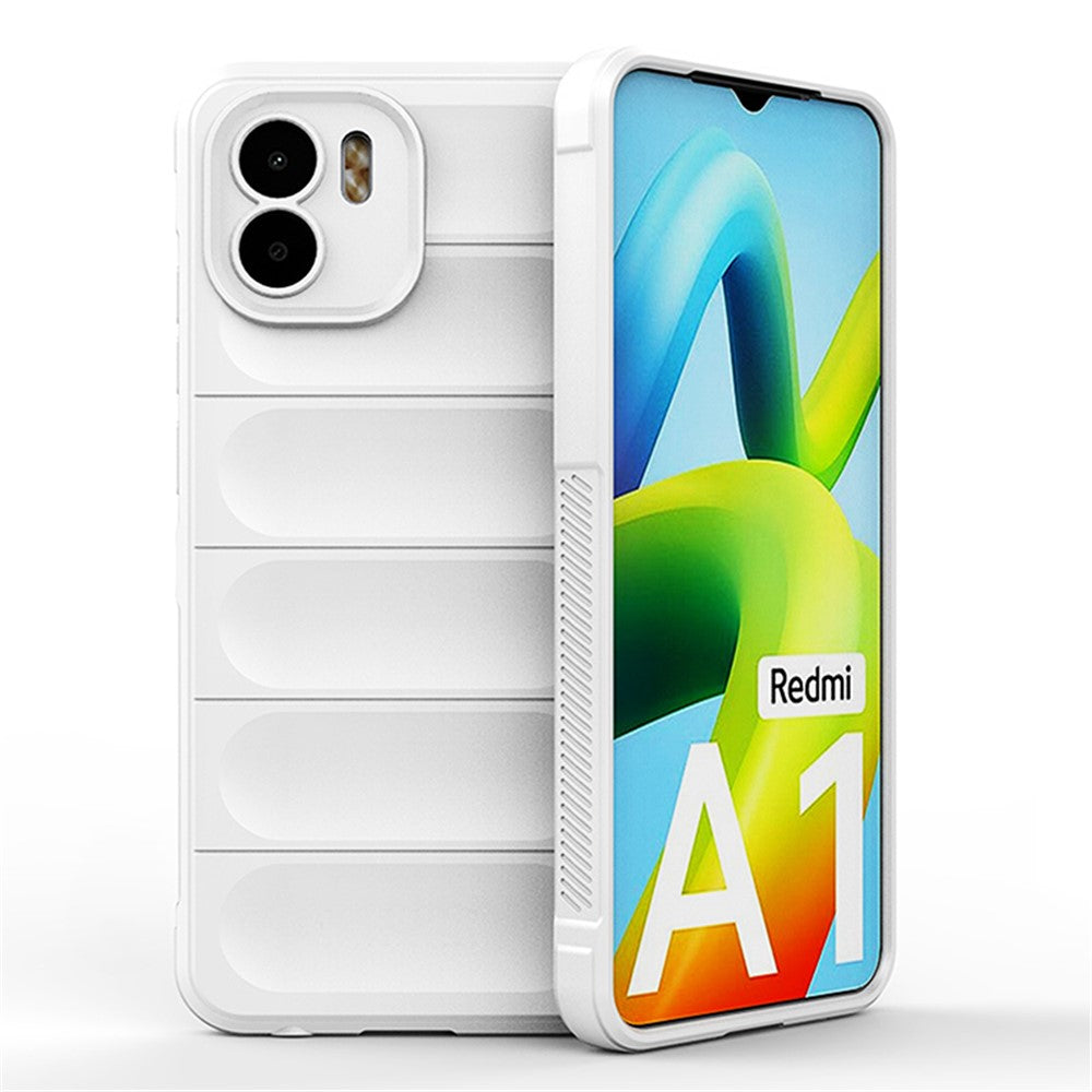 Xiaomi Redmi A1 4G / A2 4G TPU Anti-fingeravtryck Mobilmobil Baksida Fallskydd mobilskal