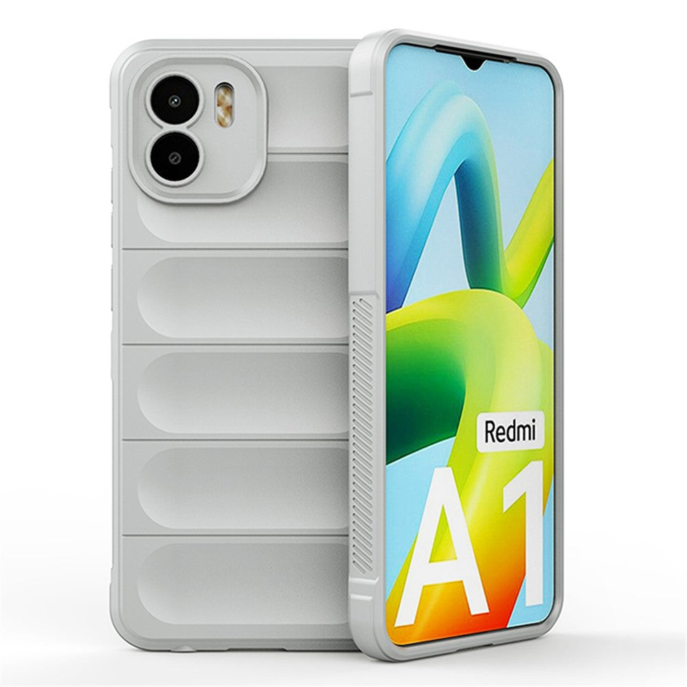 Xiaomi Redmi A1 4G / A2 4G TPU Anti-fingeravtryck Mobilmobil Baksida Fallskydd mobilskal