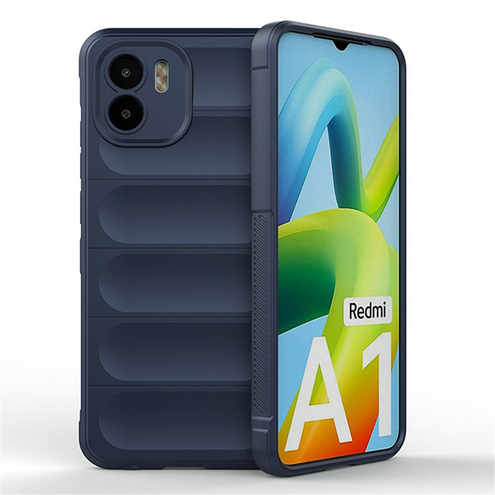 Xiaomi Redmi A1 4G / A2 4G TPU Anti-fingeravtryck Mobilmobil Baksida Fallskydd mobilskal