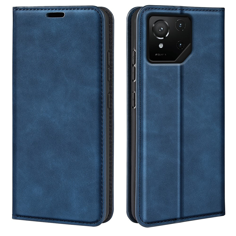 For Asus ROG Phone 9 Pro 5G Case Skin Touch Leather Wallet Phone Cover