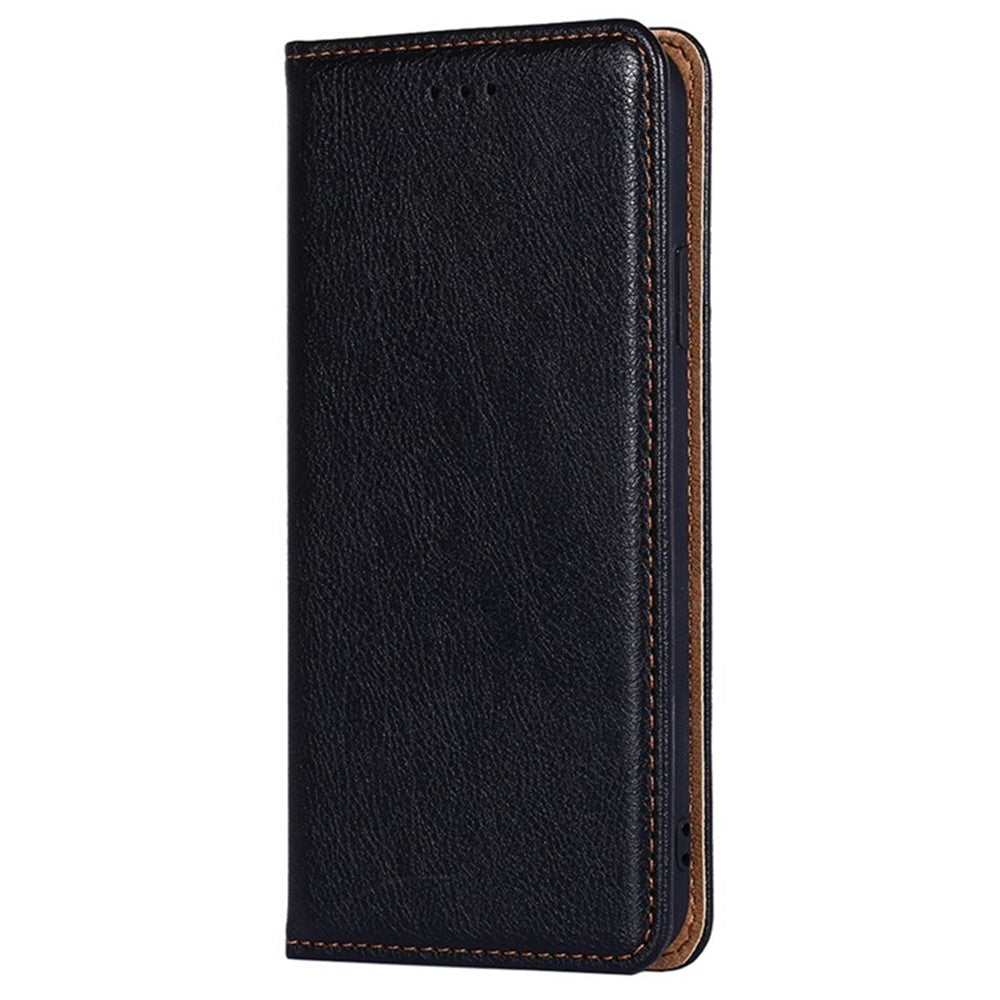 For Xiaomi Redmi Note 14 4G (163.25mm) Case Wallet PU Leather Magnetic Auto-Absorbed Phone Cover