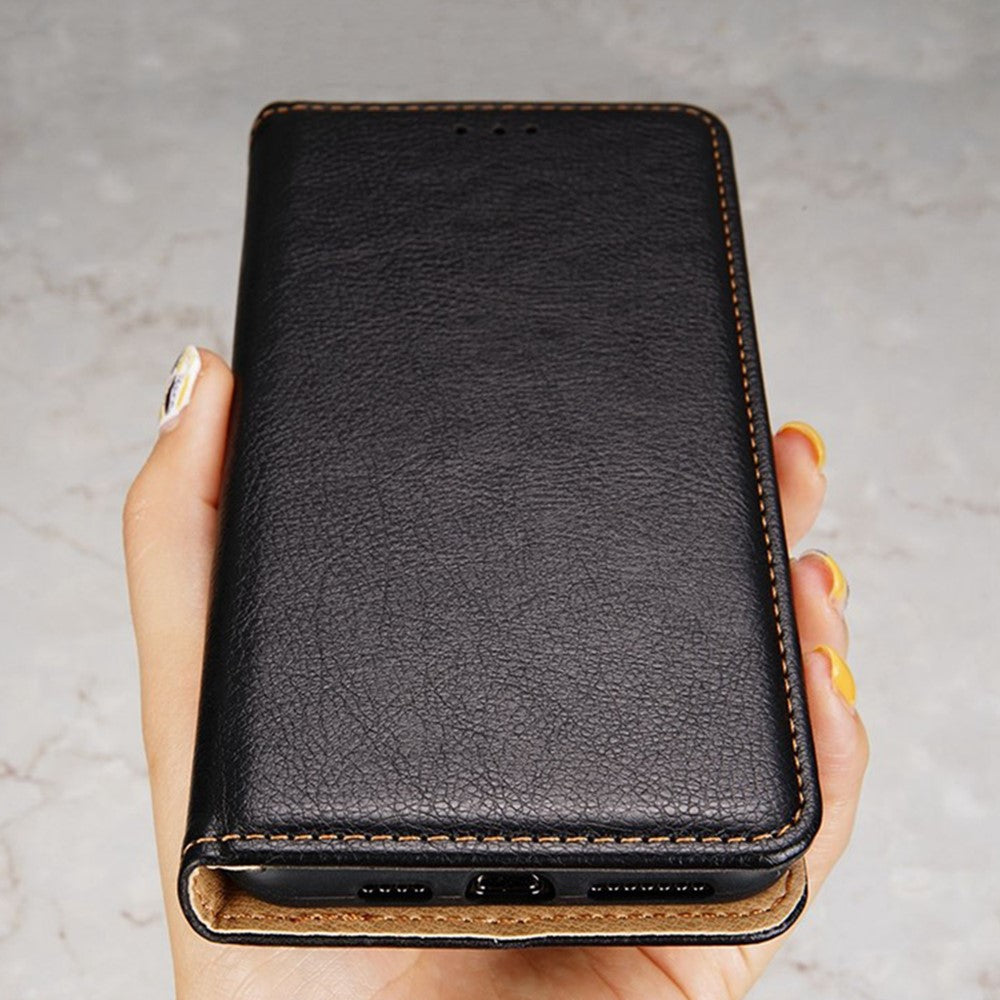 For Xiaomi Redmi Note 14 Pro 4G Case Wallet PU Leather Magnetic Auto-Absorbed Phone Cover