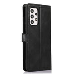 Zipper Pocket Phone Case For Samsung Galaxy A23 5G (Global Version) / 4G Shockproof PU Leather Phone Cover Wallet Stand with Magnetic Buckle