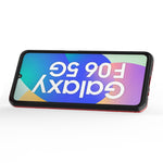Til Samsung Galaxy F06 5G / M06 5G etui PC + TPU beskyttende telefoncover med ringstativ