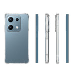 For Xiaomi Redmi Note 14S 4G TPU Phone Case Non Slip Transparent Mobile Phone Cover