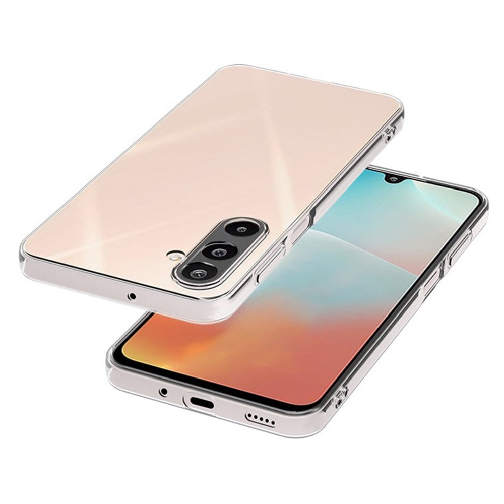 For Samsung Galaxy M16 5G / F16 5G Back Cover Ultra Thin Flexible TPU Clear Phone Case