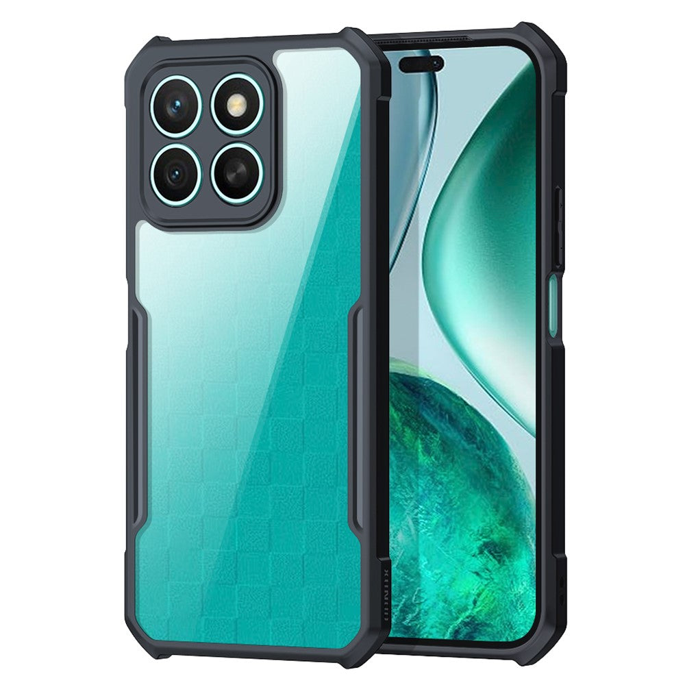 XUNDD For Honor X8c 4G Case Dropproof TPU + Acrylic Clear Back Phone Cover