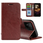 For Asus ROG Phone 9 Pro 5G Case Crazy Horse Texture Stand Leather Phone Cover