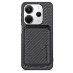 For Xiaomi Redmi Note 14 4G (163.25mm) Case Magnetic Detachable Card Holder Phone Back Cover