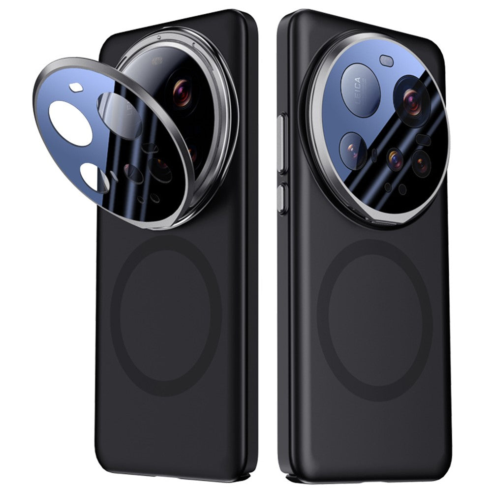 For Xiaomi 15 Ultra Case Magnetic Case Lens Film Kickstand Hard PC Phone Cover