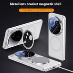 For Xiaomi 15 Ultra Case Magnetic Case Lens Film Kickstand Hard PC Phone Cover