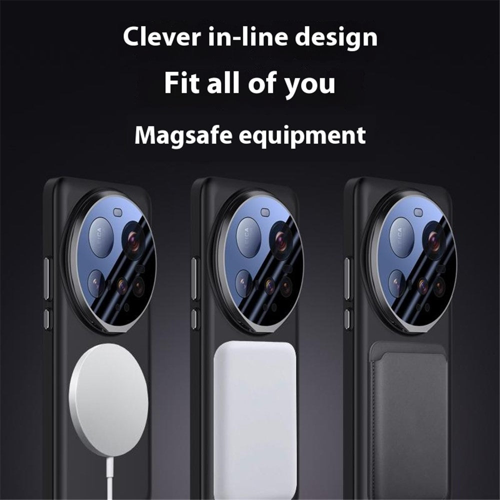 For Xiaomi 15 Ultra Case Magnetic Case Lens Film Kickstand Hard PC Phone Cover