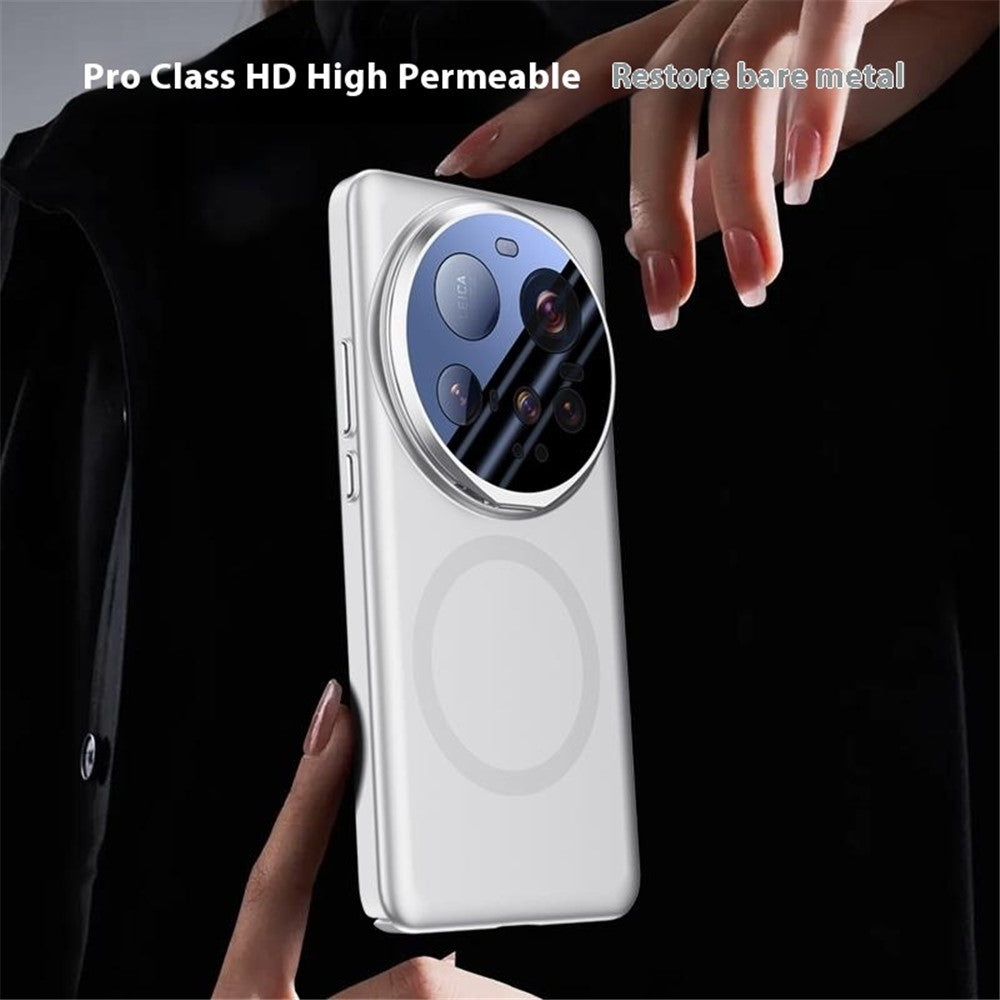 For Xiaomi 15 Ultra Case Magnetic Case Lens Film Kickstand Hard PC Phone Cover