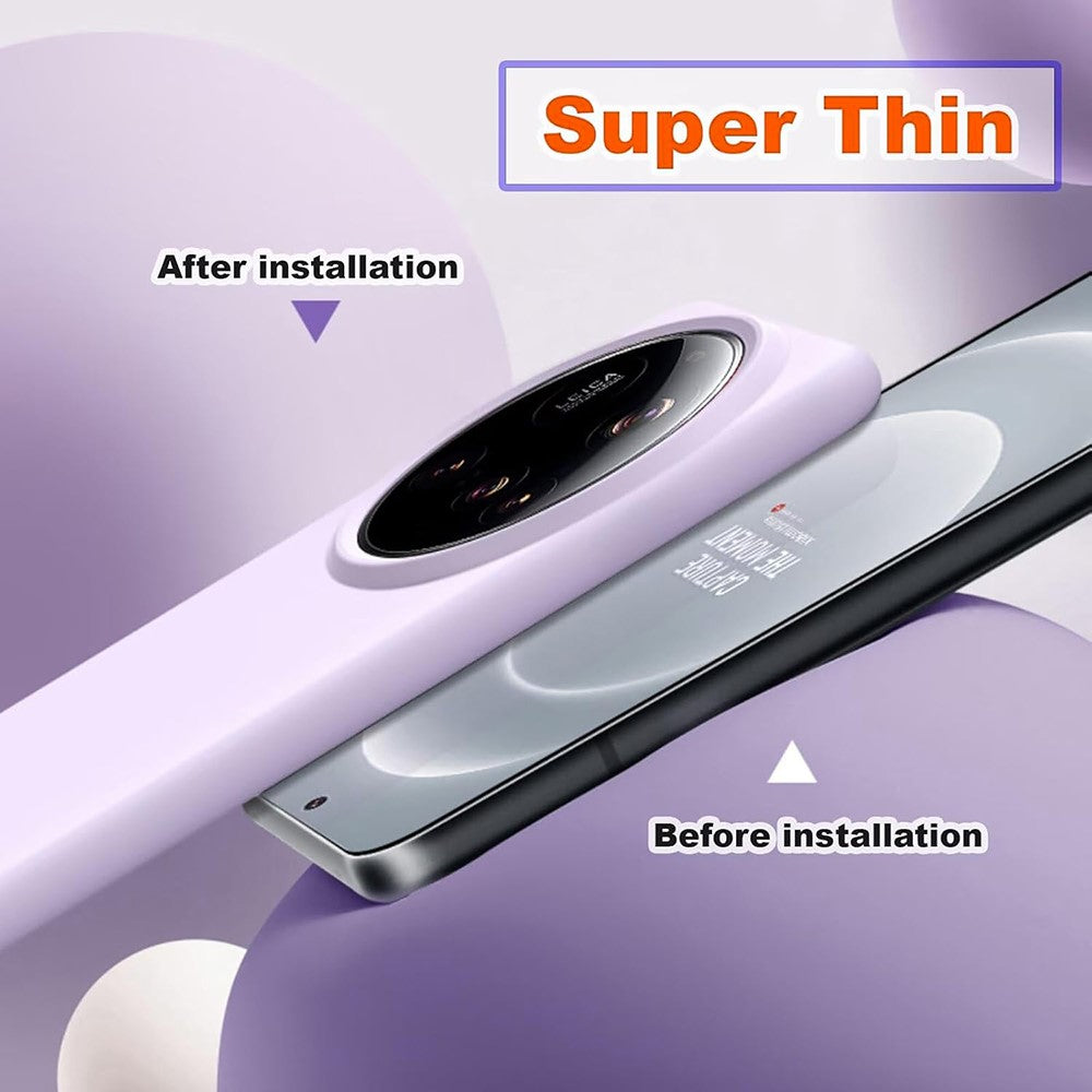 For Xiaomi 15 Ultra Case Liquid Skin Feel Hard PC Protective Phone Cover