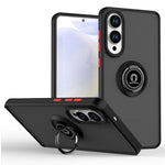 For Samsung Galaxy S25 Edge Case PC + TPU Ring Kickstand Anti Drop Phone Back Cover