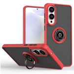 For Samsung Galaxy S25 Edge Case PC + TPU Ring Kickstand Anti Drop Phone Back Cover